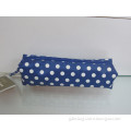 Fashion Blue Wave Point Fabric Pencil Bags For School& Office